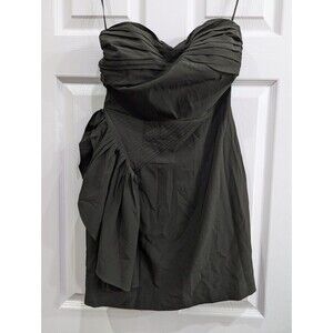 Ark & Co Sleeveless Cocktail Dress, Army Green, Size S